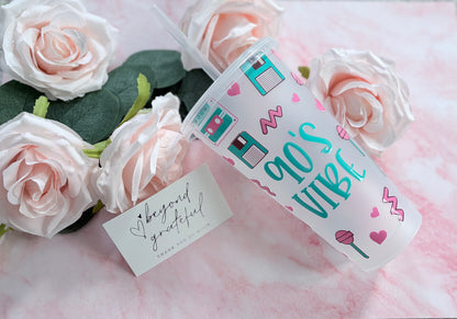 The '90’s Vibe' 24oz Cold Cup