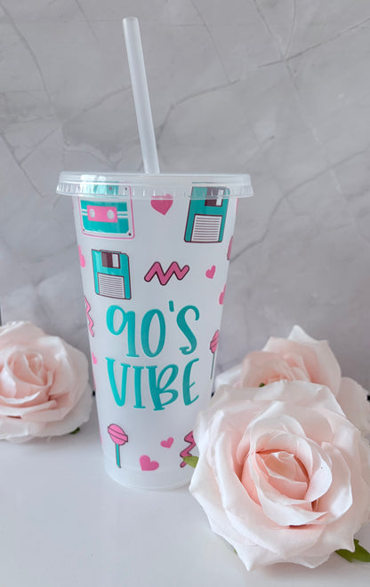 The '90’s Vibe' 24oz Cold Cup