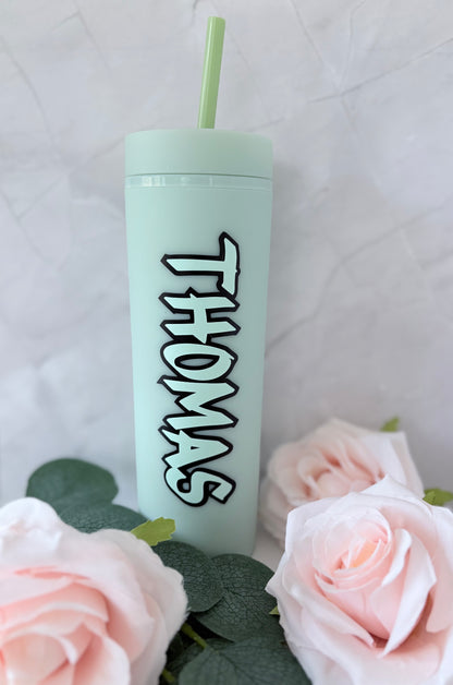 Mint Green Personalised Bottle