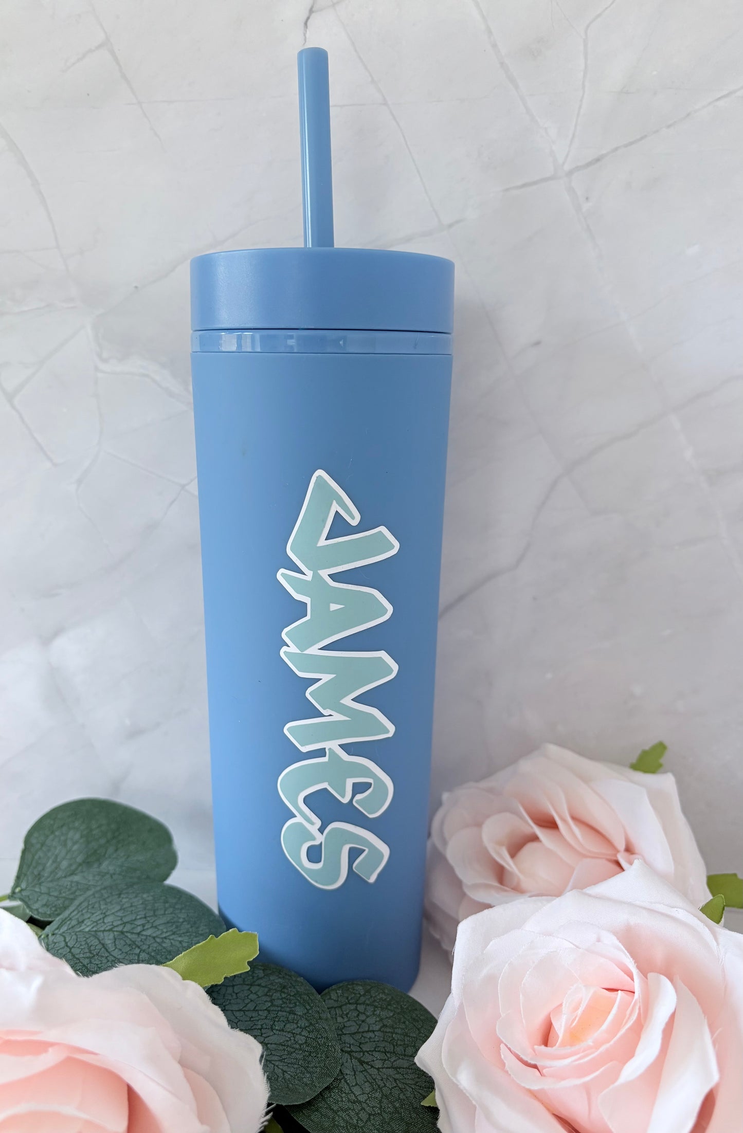 Blue Personalised Bottle