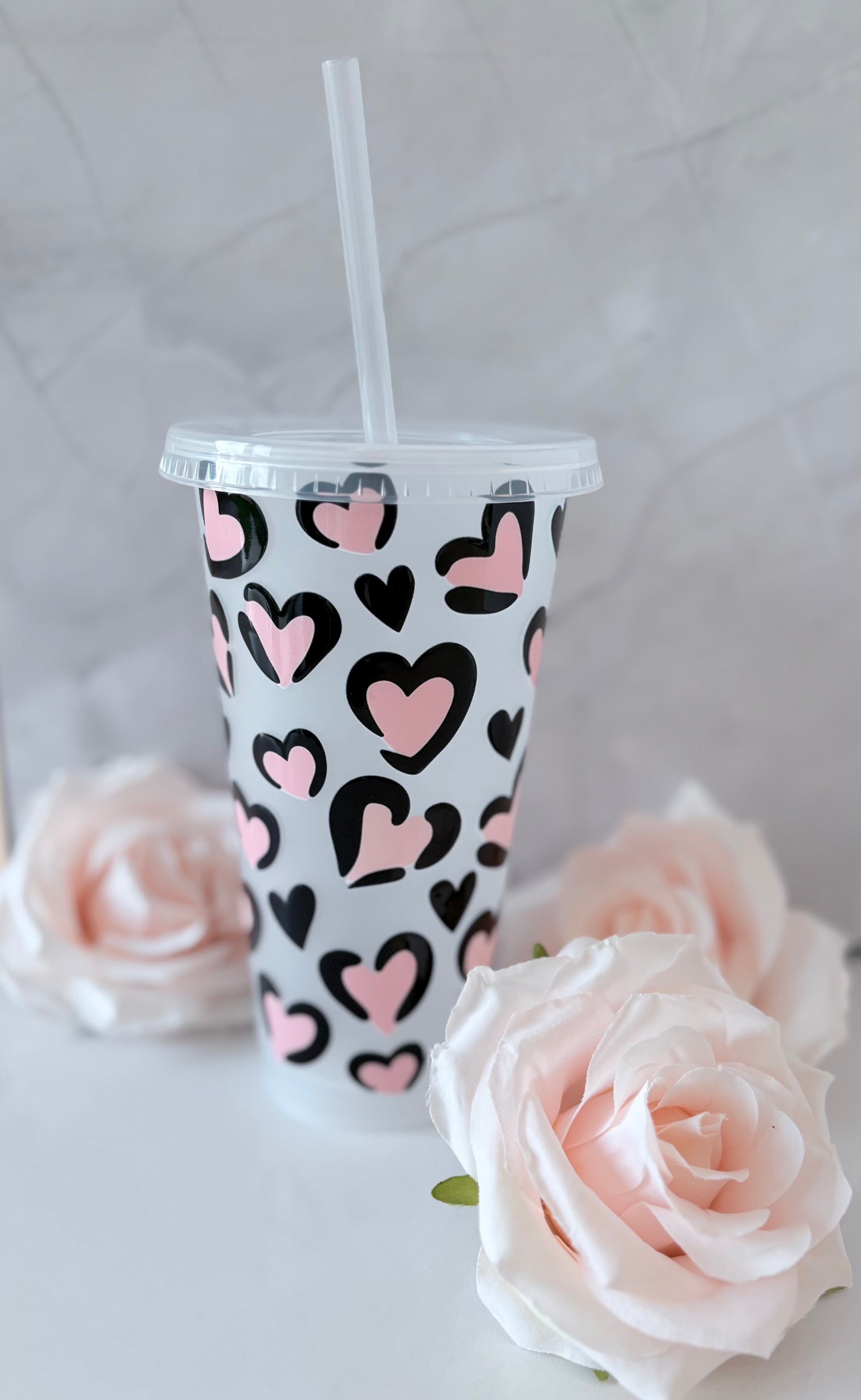 The 'Love Heart' 24oz Cold Cup