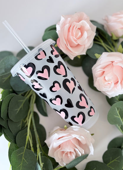 The 'Love Heart' 24oz Cold Cup