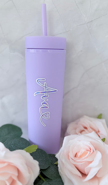 Purple Personalised Bottle