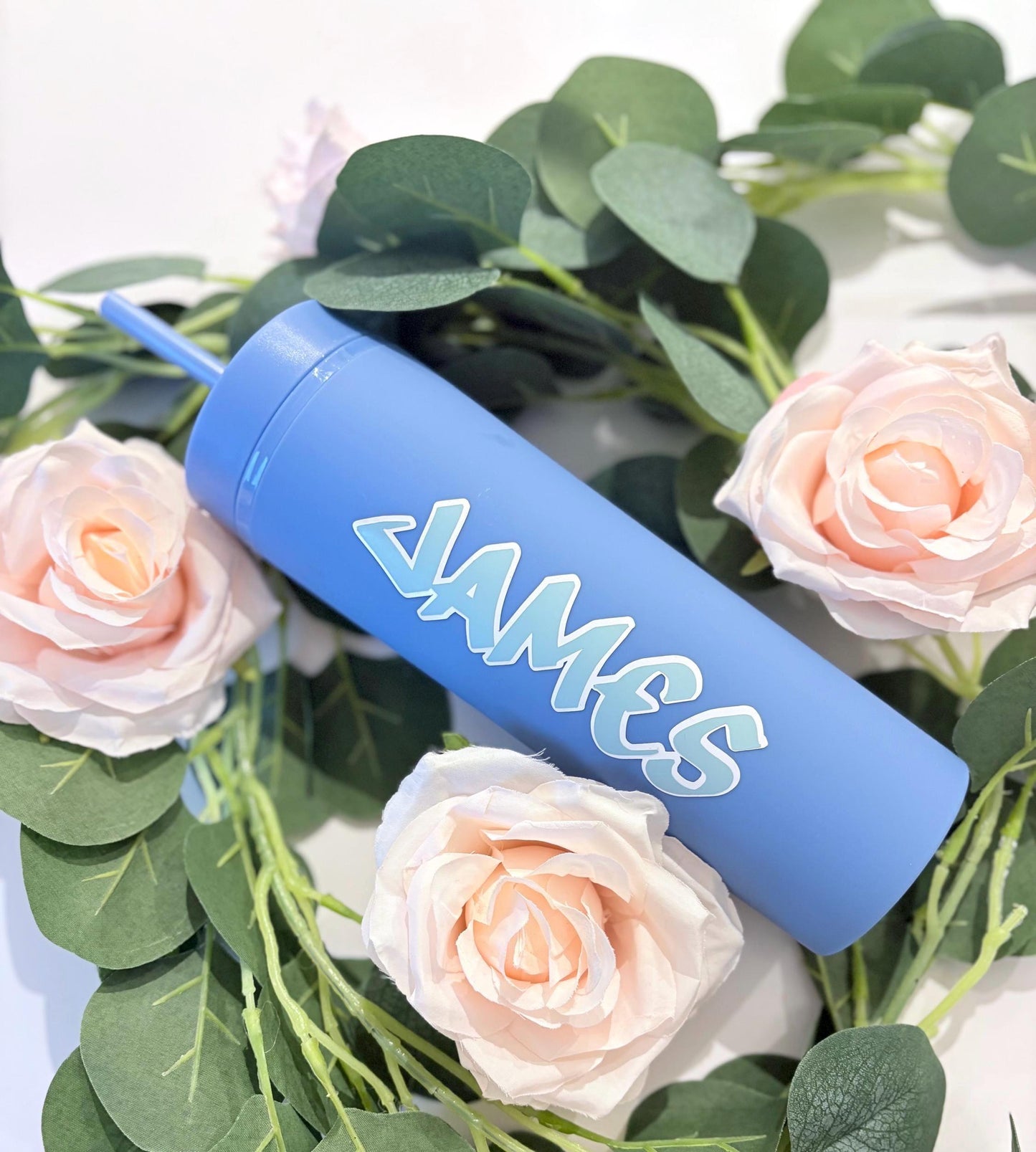 Blue Personalised Bottle